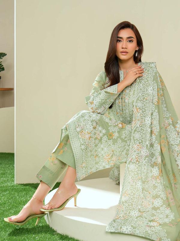 limelight 3 Piece Lawn Suit-Paste Print (Unstitched)