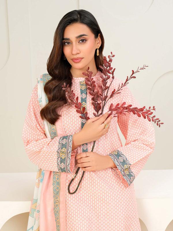 Limelight 3 Piece Lawn Suit-Paste Print (Unstitched)