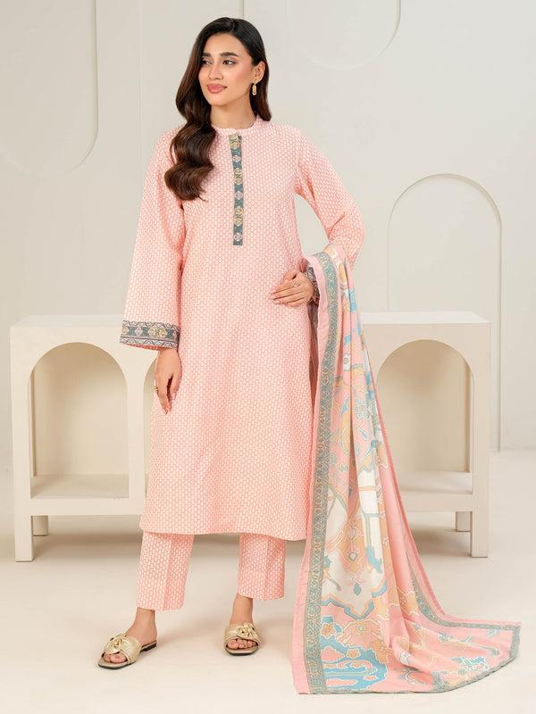 Limelight 3 Piece Lawn Suit-Paste Print (Unstitched)