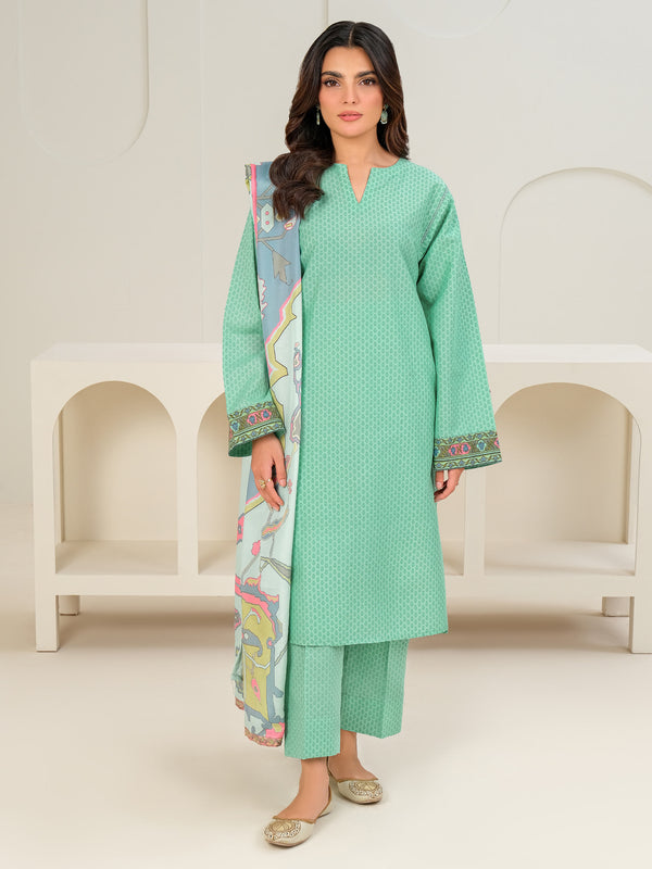 Limelight 3 Piece Lawn Suit-Paste Print (Unstitched)