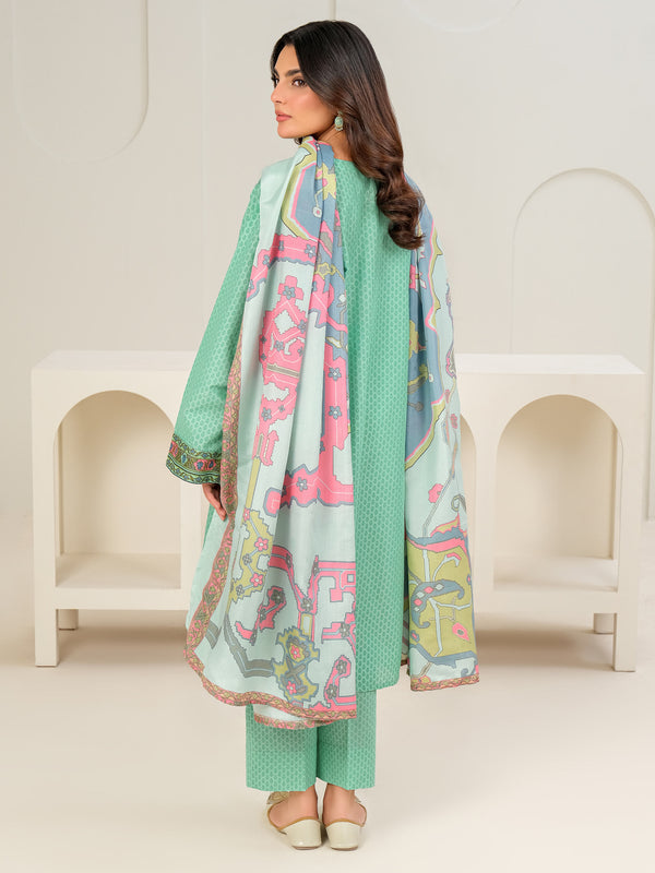 Limelight 3 Piece Lawn Suit-Paste Print (Unstitched)