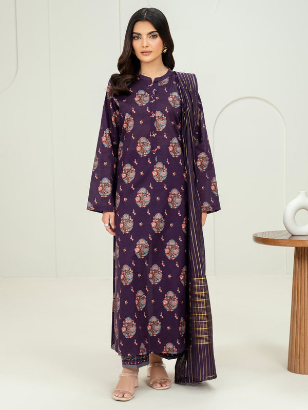 limelight 3 Piece Lawn Suit-Paste Print (Unstitched)