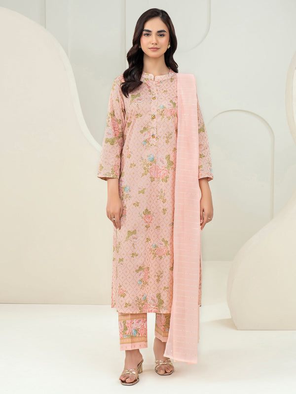 limelight 3 Piece Lawn Suit-Paste Print (Unstitched)