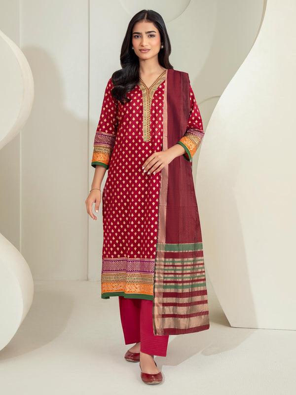 limelight 3 Piece Lawn Suit-Paste Print (Unstitched)