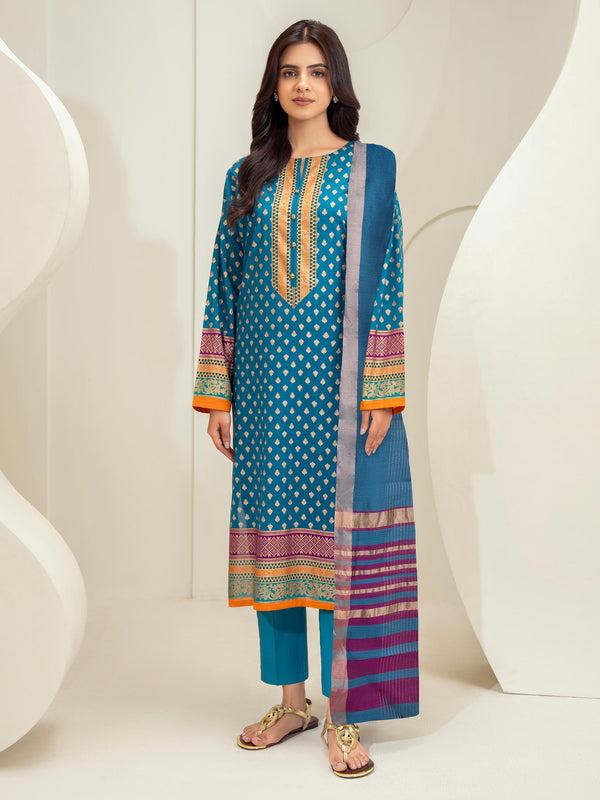 limelight 3 Piece Lawn Suit-Paste Print (Unstitched)