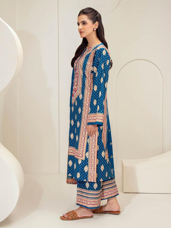 Limelight 3 Piece Lawn Suit-Paste Print (Unstitched)