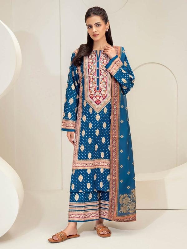 limelight 3 Piece Lawn Suit-Paste Print (Unstitched)