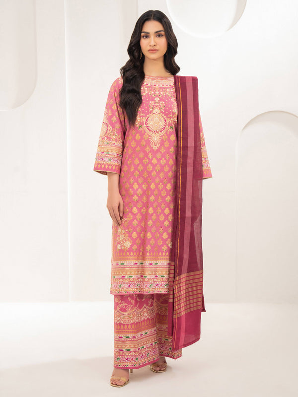 limelight 3 Piece Lawn Suit-Paste Print (Unstitched)