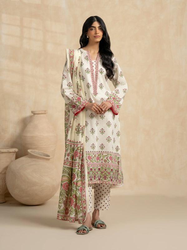 Limelight 3 Piece Lawn Suit-Printed (Pret)