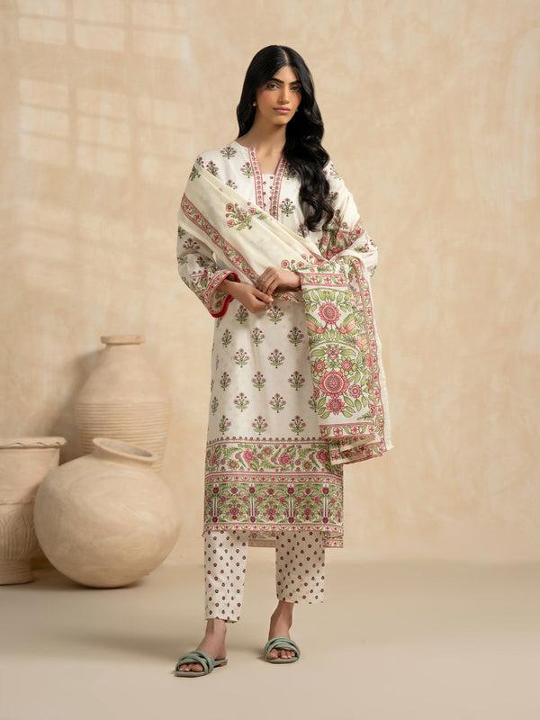 Limelight 3 Piece Lawn Suit-Printed (Pret)