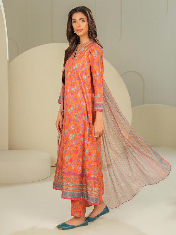 Limelight 3 Piece Lawn Suit-Printed (Unstitched)