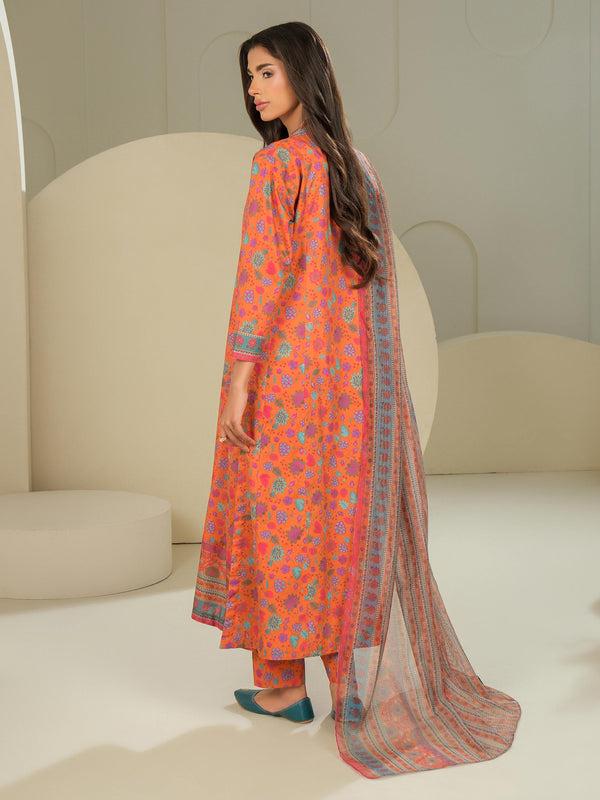 Limelight 3 Piece Lawn Suit-Printed (Unstitched)