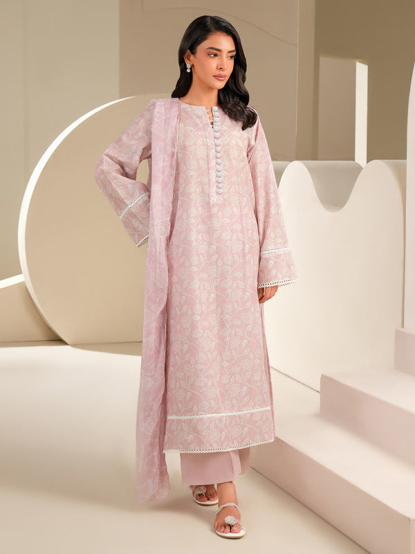 limelight 3 Piece Lawn Suit-Printed (Unstitched)