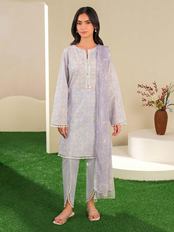 limelight 3 Piece Lawn Suit-Printed (Unstitched)