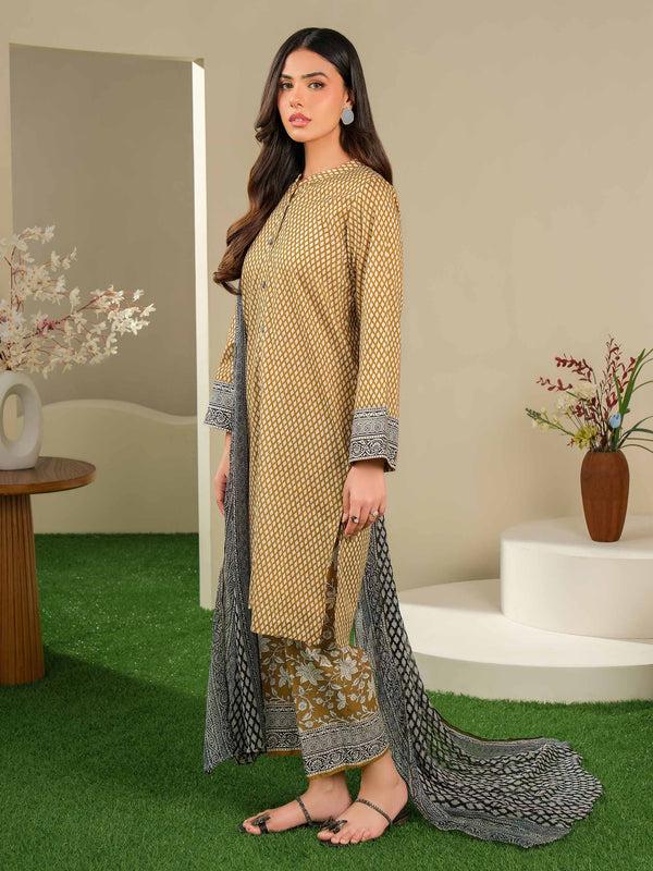 Limelight 3 Piece Lawn Suit-Printed (Unstitched)