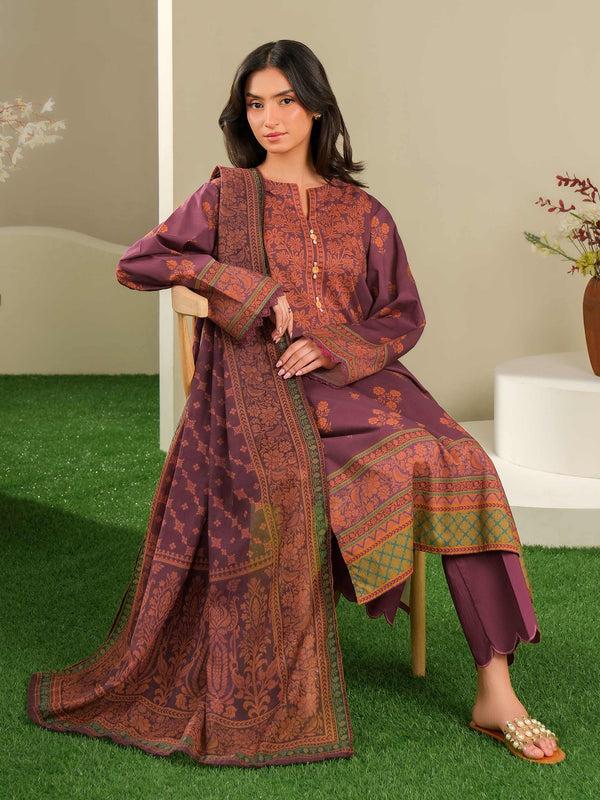 Limelight 3 Piece Lawn Suit-Printed (Unstitched)