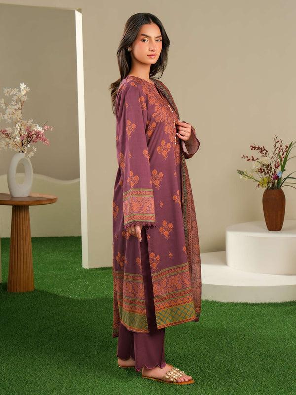 Limelight 3 Piece Lawn Suit-Printed (Unstitched)