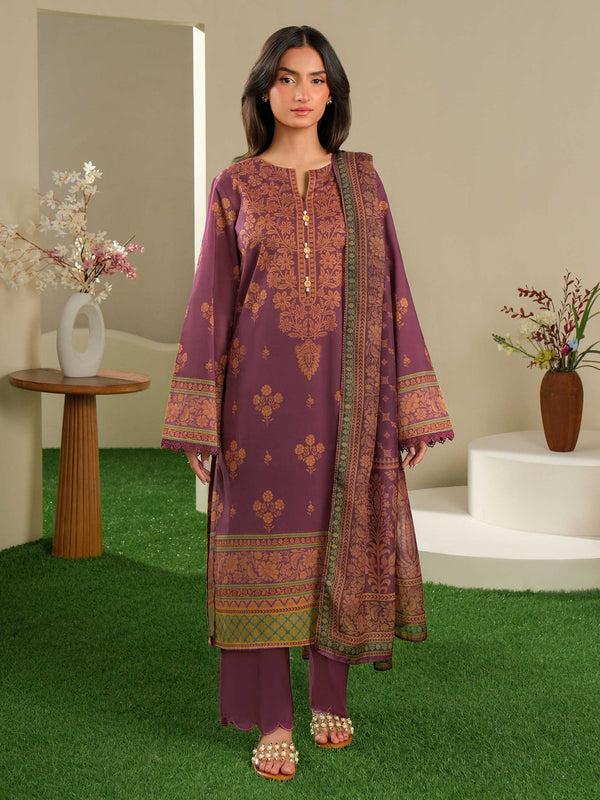 limelight 3 Piece Lawn Suit-Printed (Unstitched)