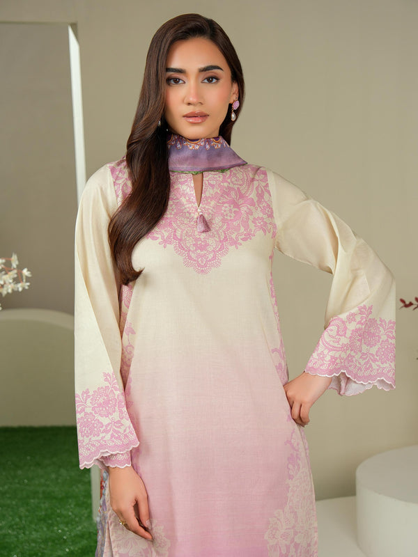 Limelight 3 Piece Lawn Suit-Printed (Unstitched)