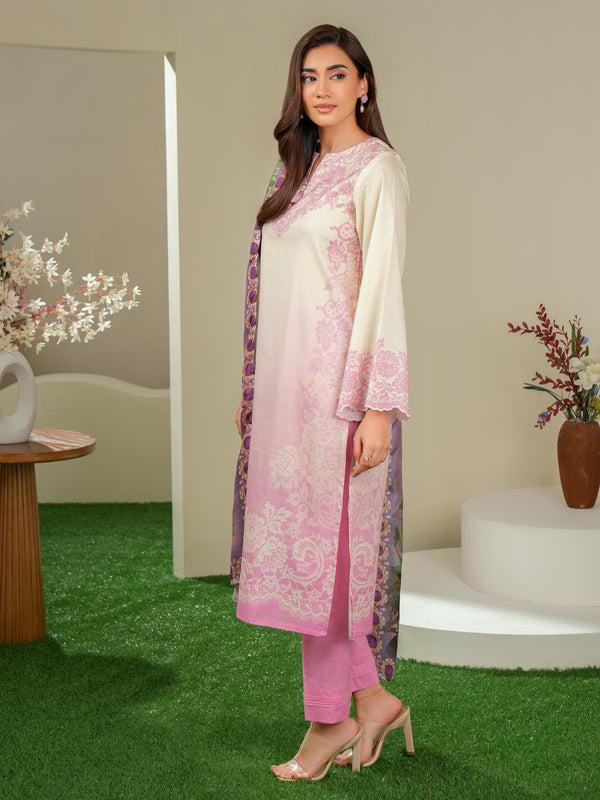 Limelight 3 Piece Lawn Suit-Printed (Unstitched)