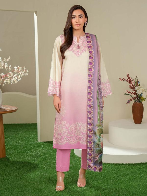 limelight 3 Piece Lawn Suit-Printed (Unstitched)