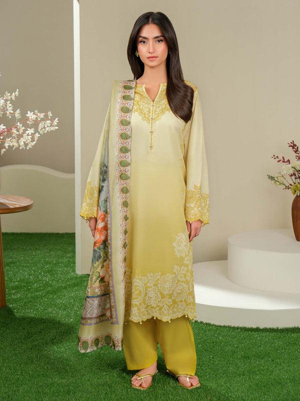 limelight 3 Piece Lawn Suit-Printed (Unstitched)