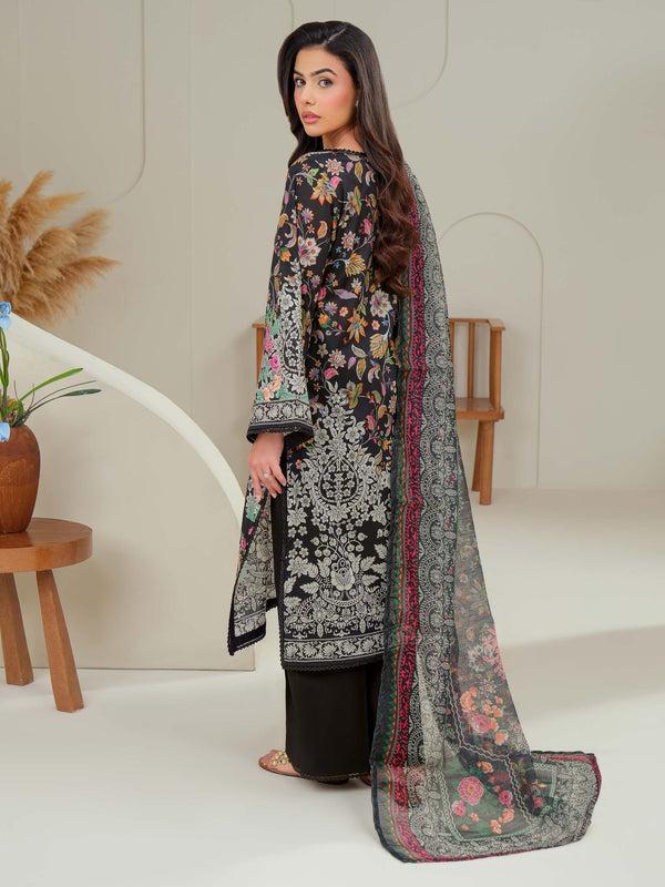 Limelight 3 Piece Lawn Suit-Printed (Unstitched)