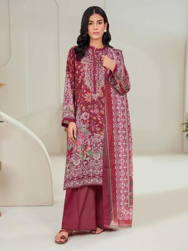 limelight 3 Piece Lawn Suit-Printed (Unstitched)