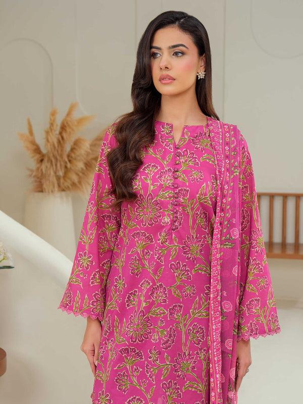 Limelight 3 Piece Lawn Suit-Printed (Unstitched)