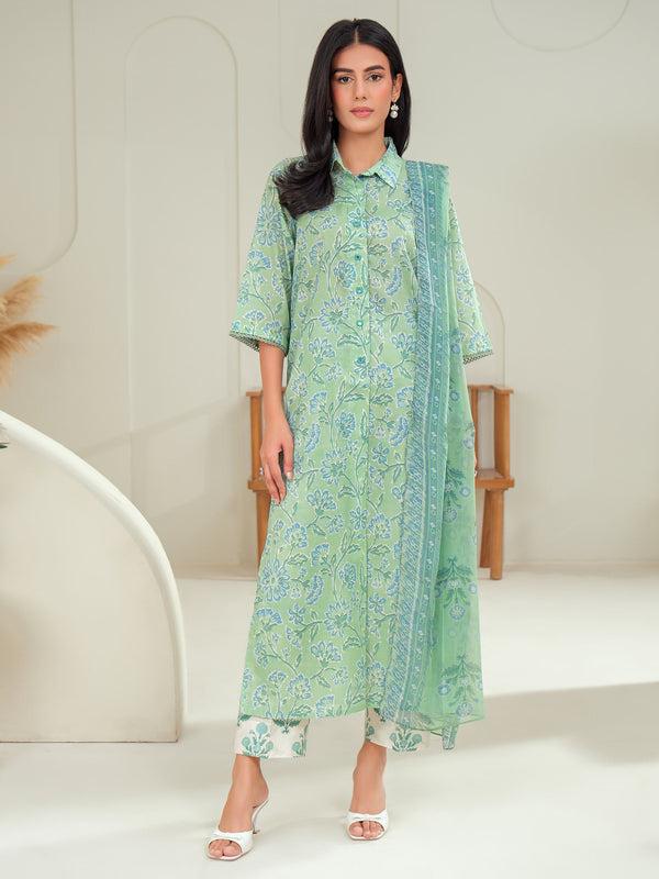 Limelight 3 Piece Lawn Suit-Printed (Unstitched)