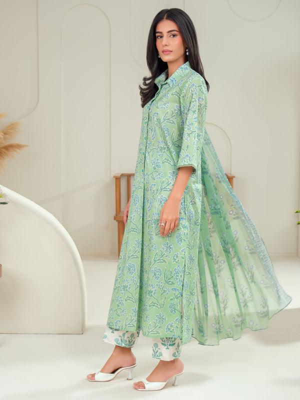 Limelight 3 Piece Lawn Suit-Printed (Unstitched)