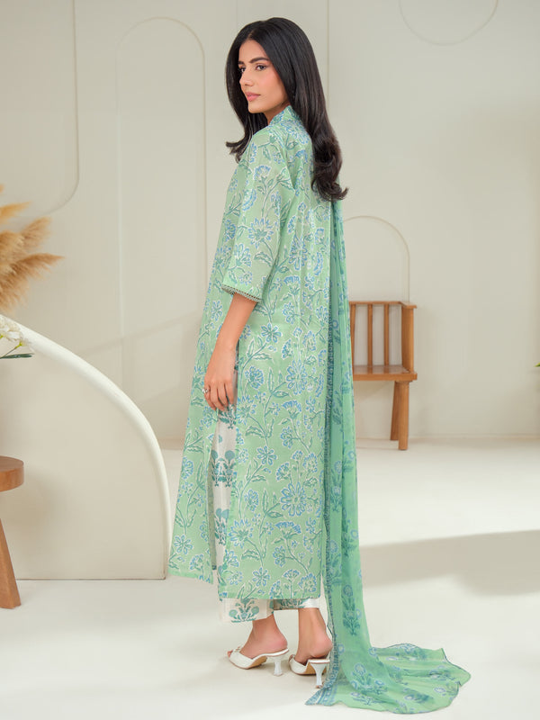 Limelight 3 Piece Lawn Suit-Printed (Unstitched)
