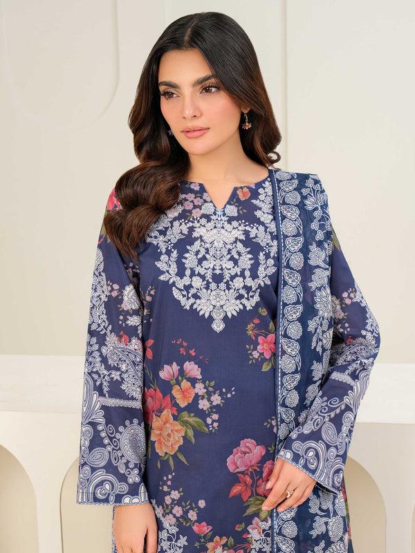 Limelight 3 Piece Lawn Suit-Printed (Unstitched)