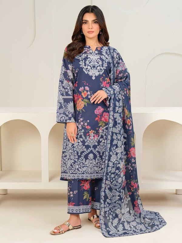limelight 3 Piece Lawn Suit-Printed (Unstitched)
