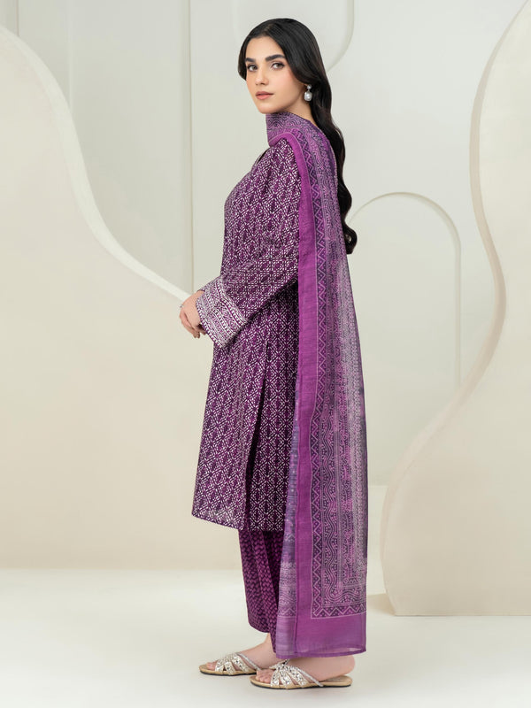 Limelight 3 Piece Lawn Suit-Printed (Unstitched)