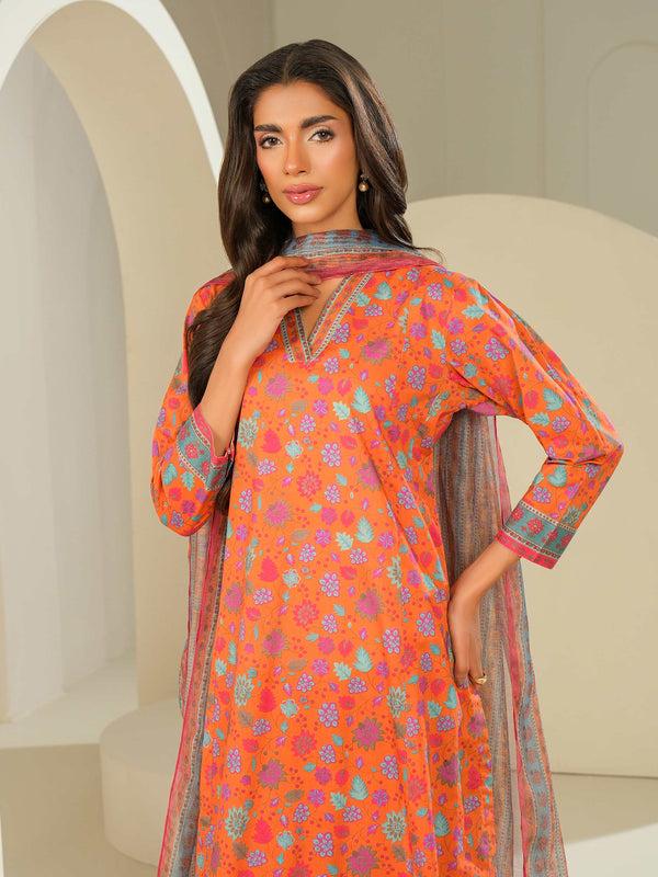 limelight 3 Piece Lawn Suit-Printed (Unstitched)