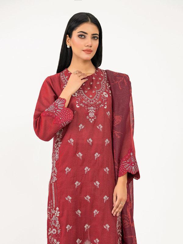 Limelight 3 Piece Missouri Suit-Embroidered (Pret)