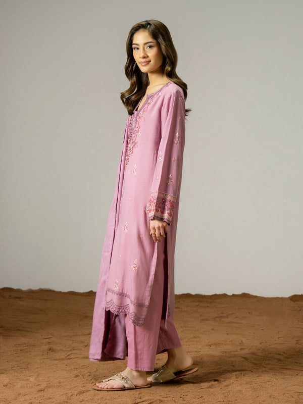 Limelight 3 Piece Zari Suit-Embroidered (Pret)