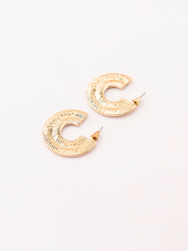Limelight Antique C-Hoop Earrings