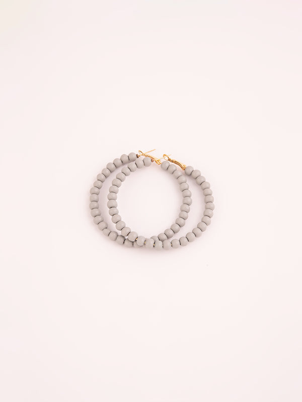 limelight Beaded Hoop Earrings