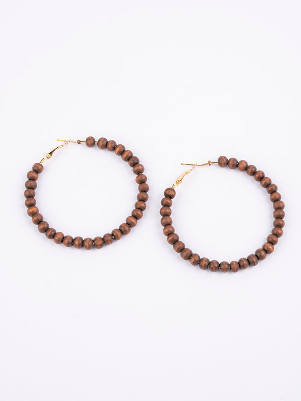 limelight Beaded Hoops
