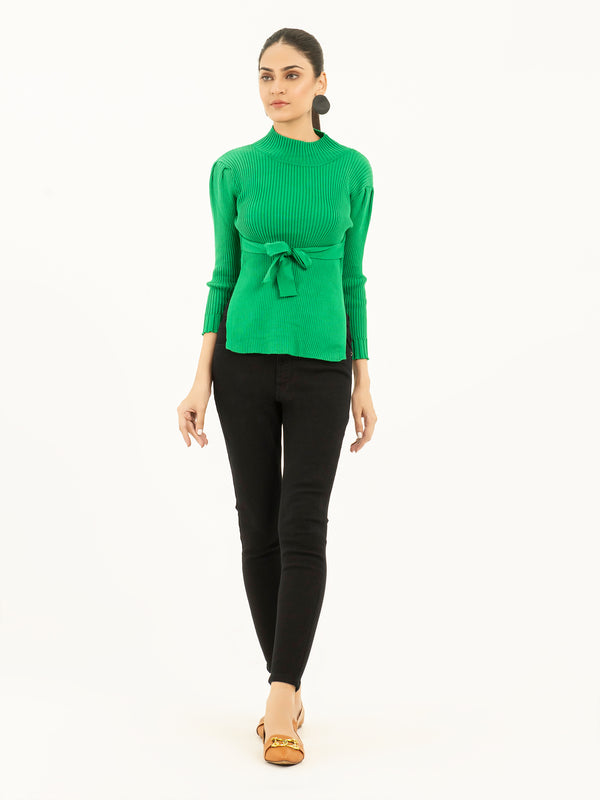 limelight Belted Sweater