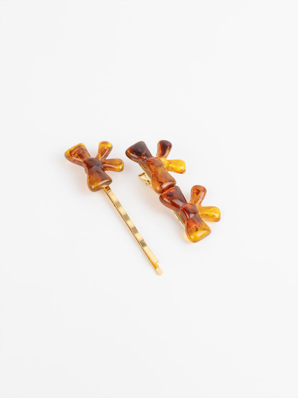 Limelight Bow Hairpins
