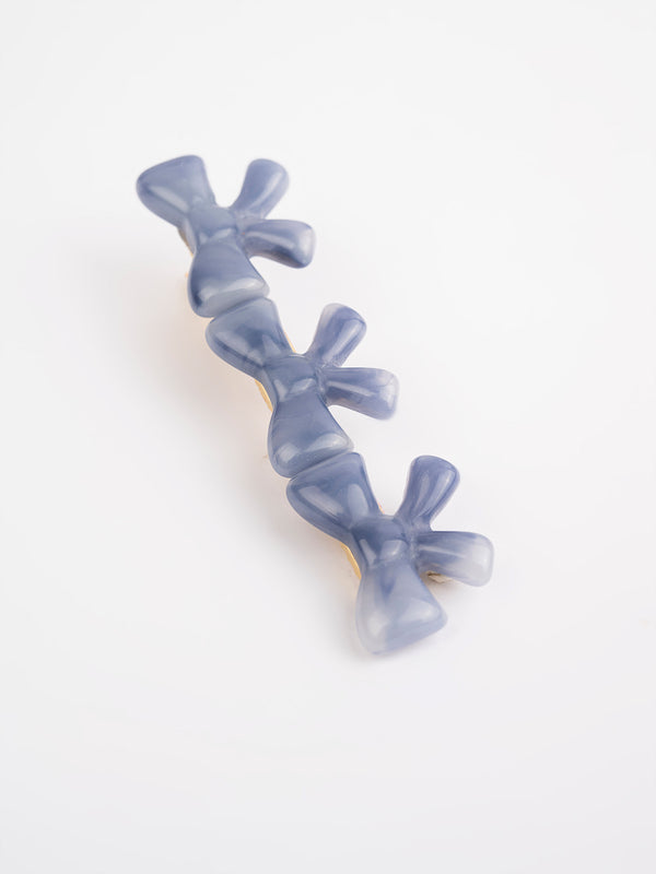 Limelight Bow With Heart Hair Clip Set