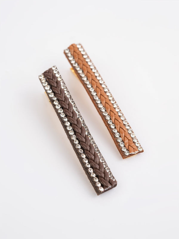 Limelight Braided Hair Clips