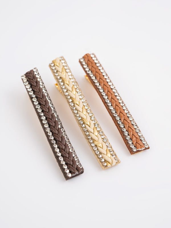 limelight Braided Hair Clips