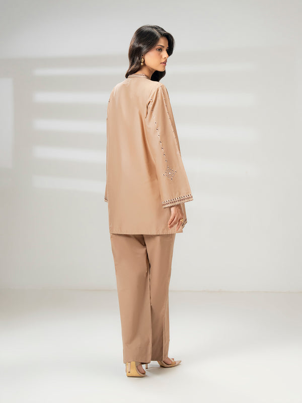 Limelight Cambric Co Ord Set- Embroidered