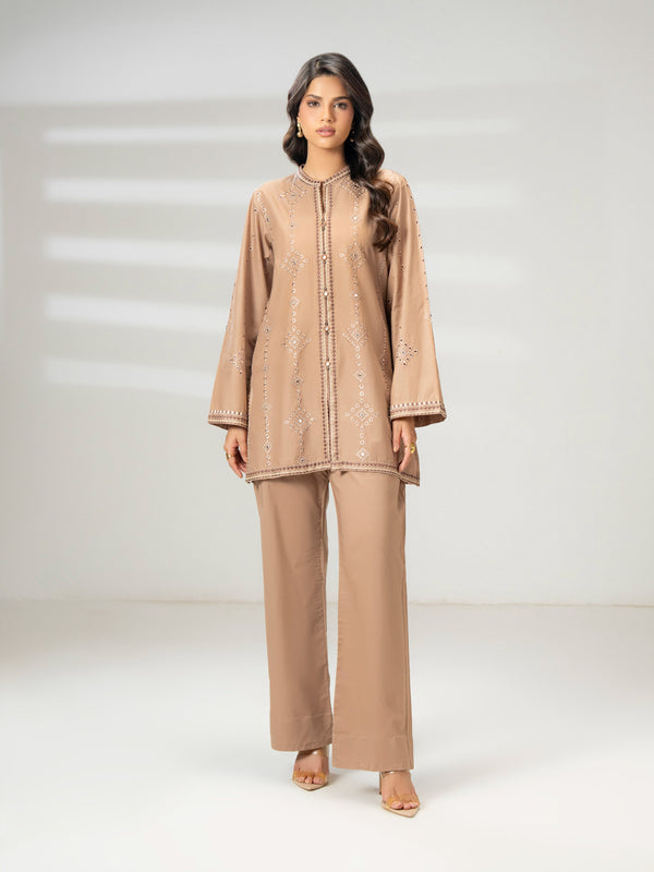 limelight Cambric Co ord Set- Embroidered