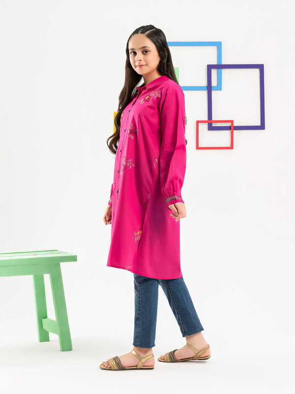 Limelight Cambric Shirt-Embroidered