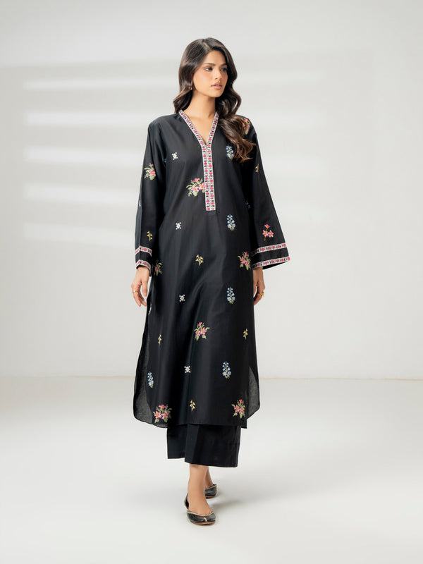 Limelight Cambric Shirt-Embroidered (Pret)